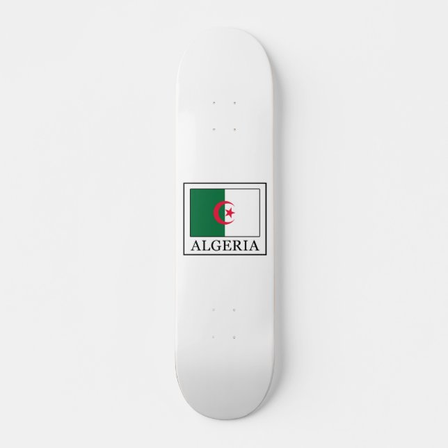 Algeria Skateboard Deck (Front)