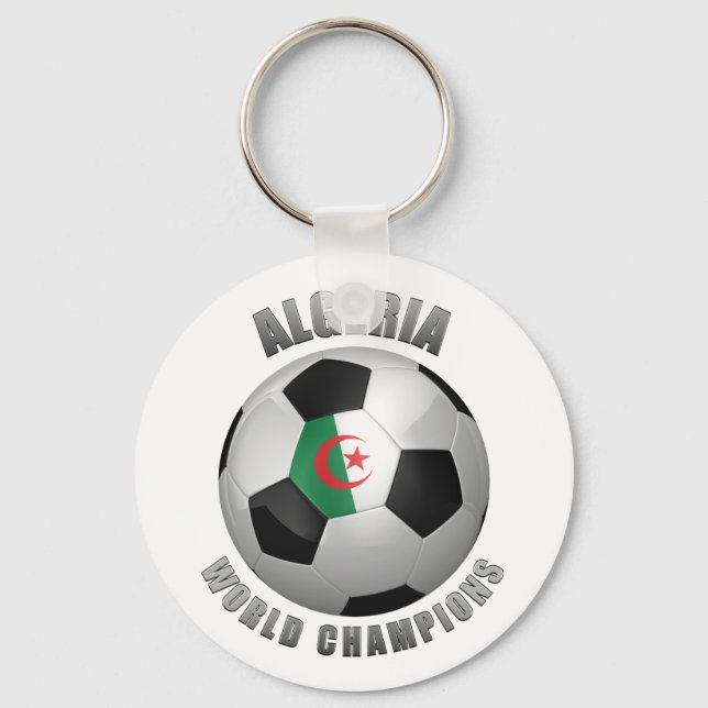 ALGERIA SOCCER CHAMPIONS KEYCHAIN (Front)