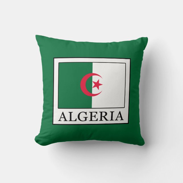 Algeria Throw Pillow (Front)