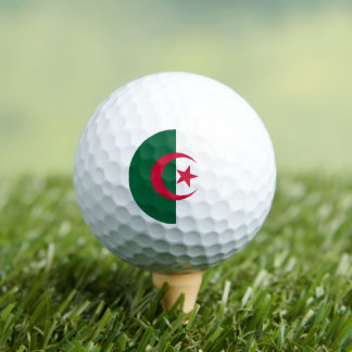 Algerian Flag, Flag of Algeria Golf Balls