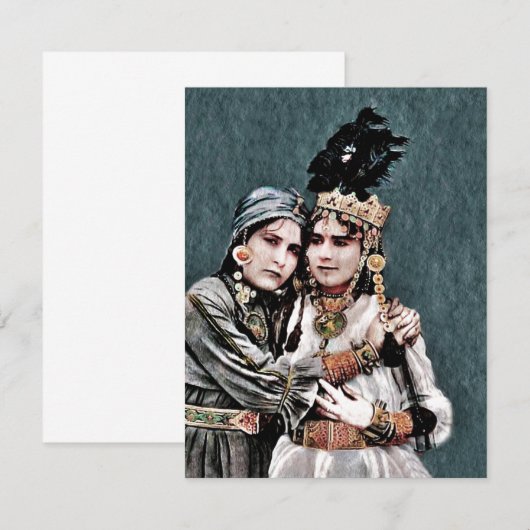 Algerian Gypsy Girls (Front/Back)