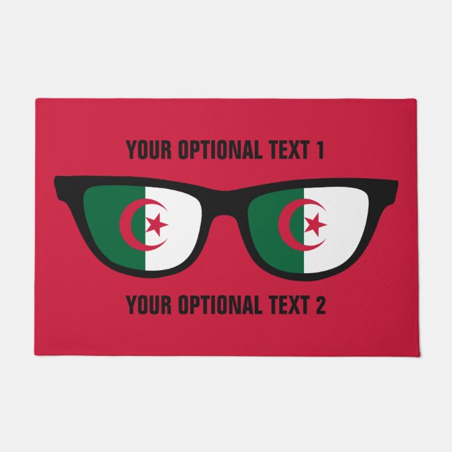 Algerian Shades custom door mats (Front)