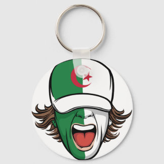 Algerian Sports Fan Keychain
