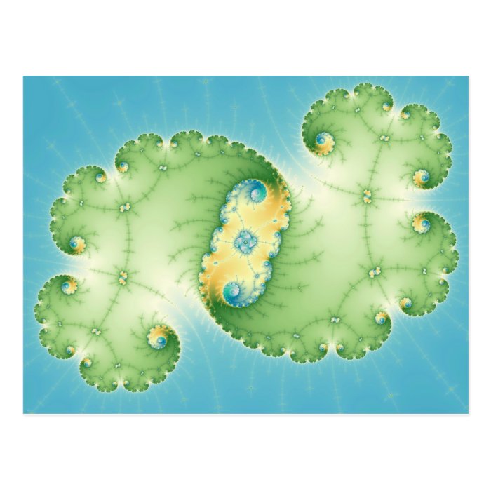 Alges   Fractal Postcard