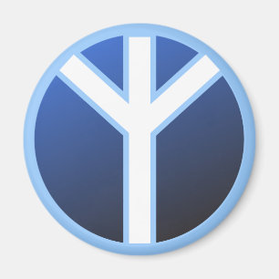 Algiz Rune Magnet