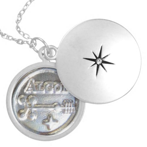 ALGOL PROTECTION TALISMAN LOCKET NECKLACE