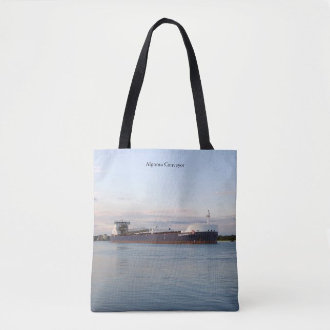 Algoma Conveyor all over tote bag (Front)