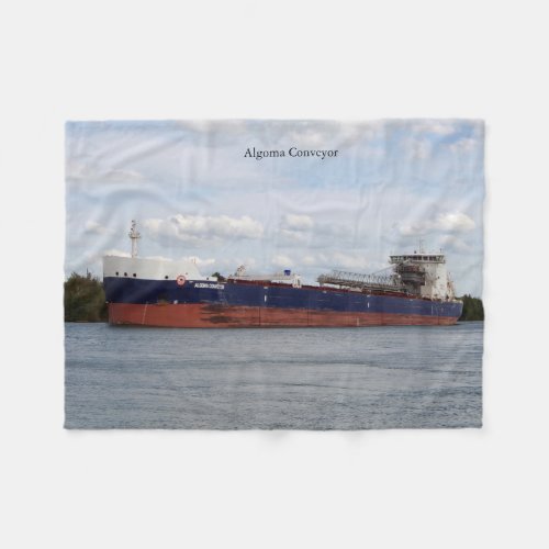 Algoma Conveyor fleece blanket