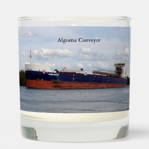 Algoma Conveyor glass candle