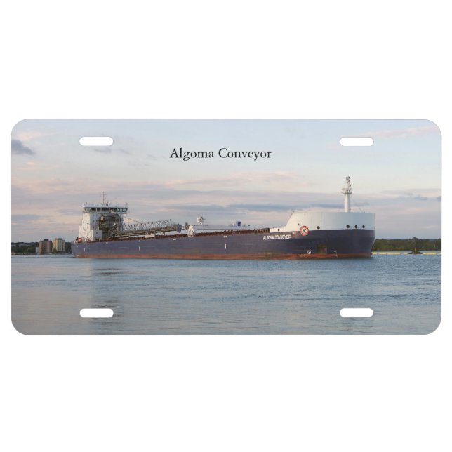 Algoma Conveyor license plate (Front)
