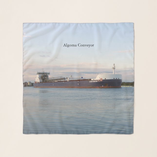 Algoma Conveyor square scarf (Front)