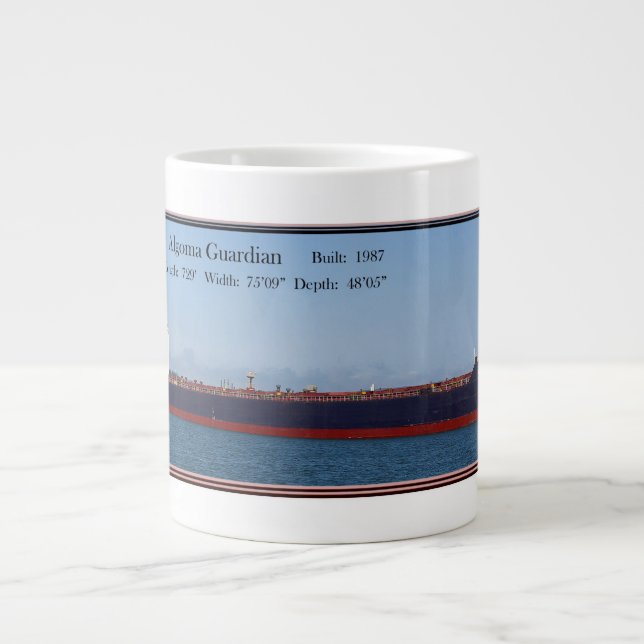 Algoma Guardian jumbo mug (Front)