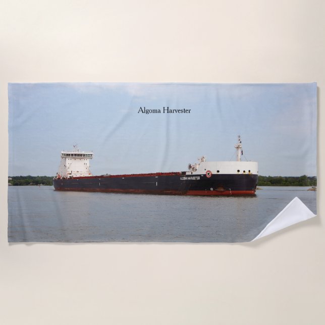 Algoma Harvester beach towel (Front)