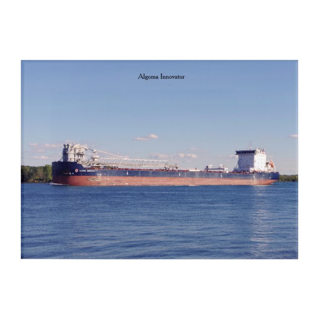 Algoma Innovator acrylic wall art (Front)