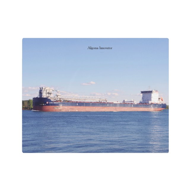 Algoma Innovator metal wall art (Front)