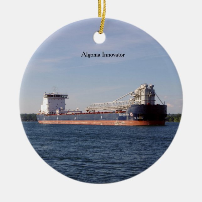 Algoma Innovator ornament (Front)