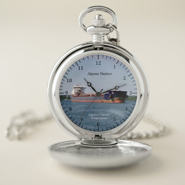 Algoma Mariner pocket watch (Inside)