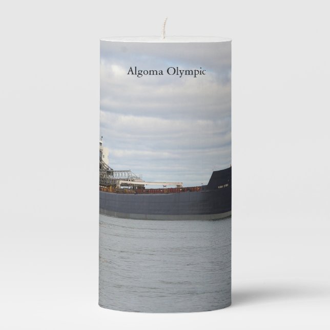 Algoma Olympic candle (Front)