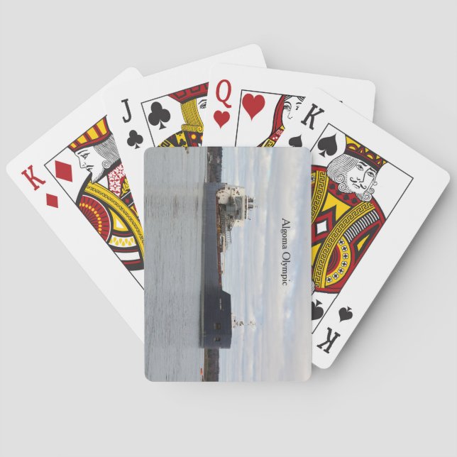 Algoma Olympic playing card (Back)