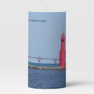 Algoma Pierhead Light candle