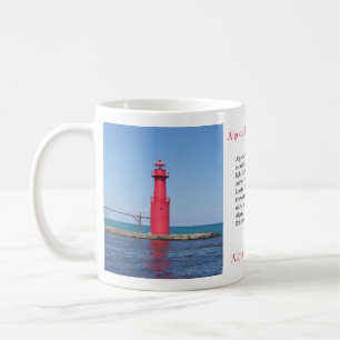 Algoma Pierhead Light mug