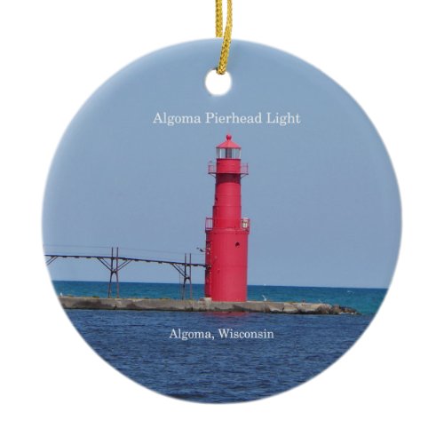 Algoma Pierhead Light ornament