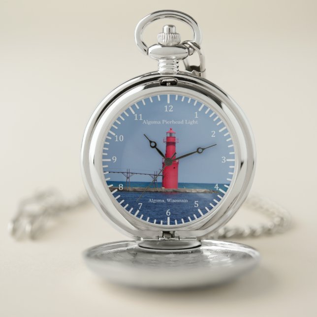 Algoma Pierhead Light pocket watch (Inside)