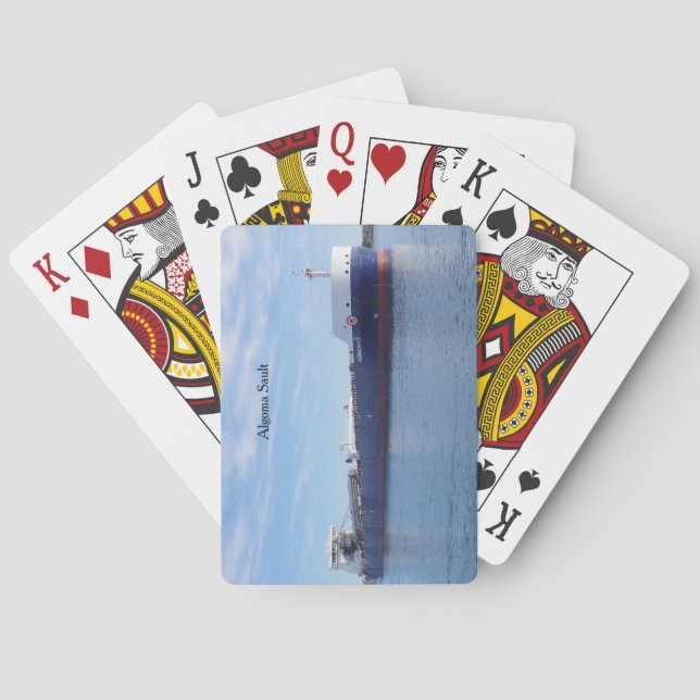 Algoma Sault playing cards (Back)