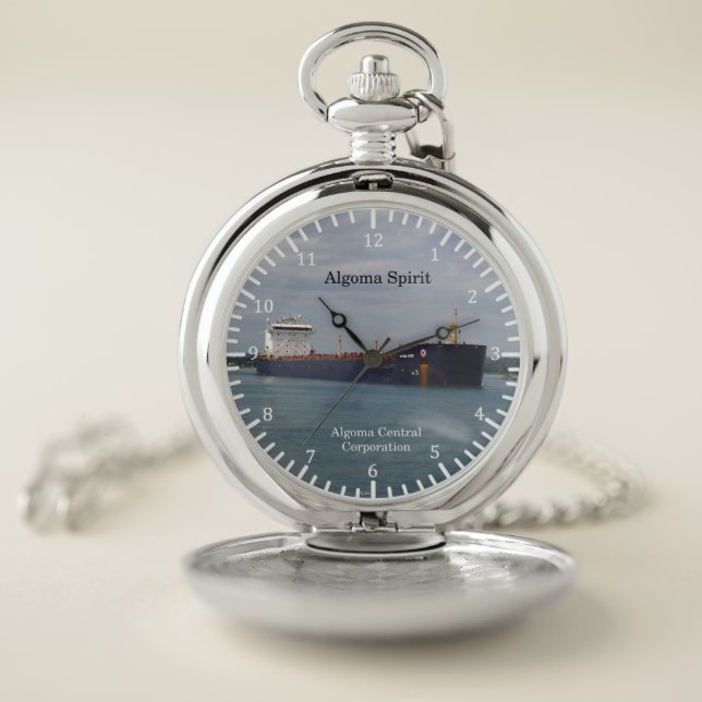 Algoma Spirit pocket watch (Inside)