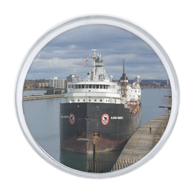 Algoma Transfer lapel pin (Front)
