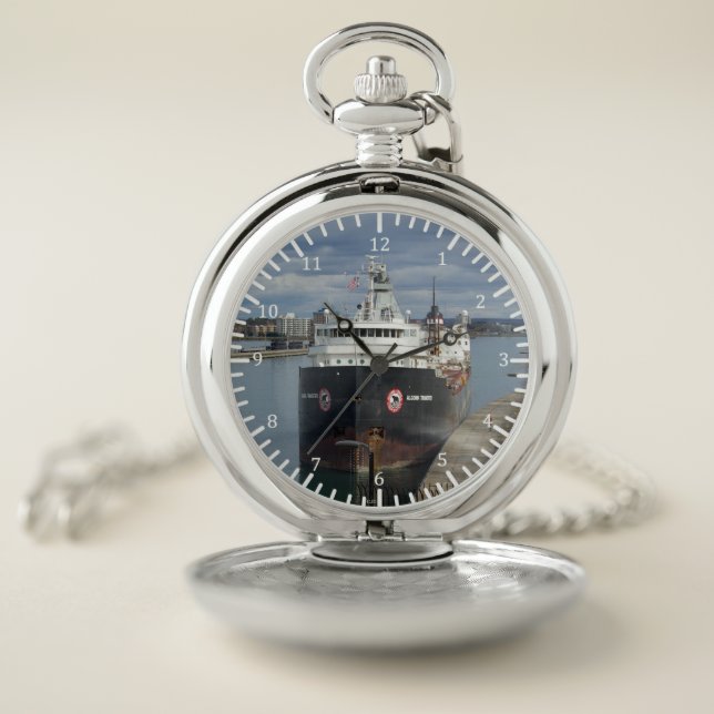 Algoma Transfer pocket watch (Inside)