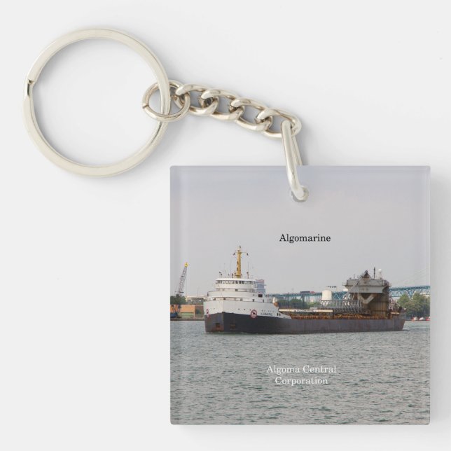 Algomarine key chain (Front)