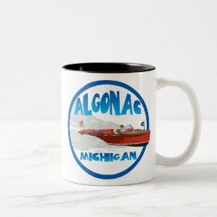 Algonac Michigan Two-Tone Coffee Mug