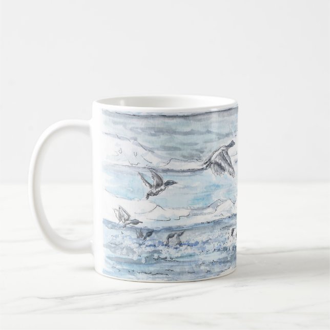 Algonac Wetlands Geese Mug (Left)