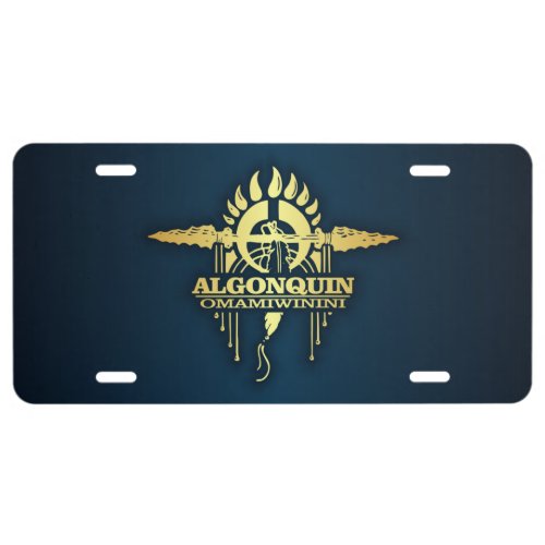 Algonquin 2 license plate