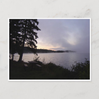 Algonquin Fall Morning Postcard