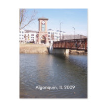 Algonquin Illinois Postcard