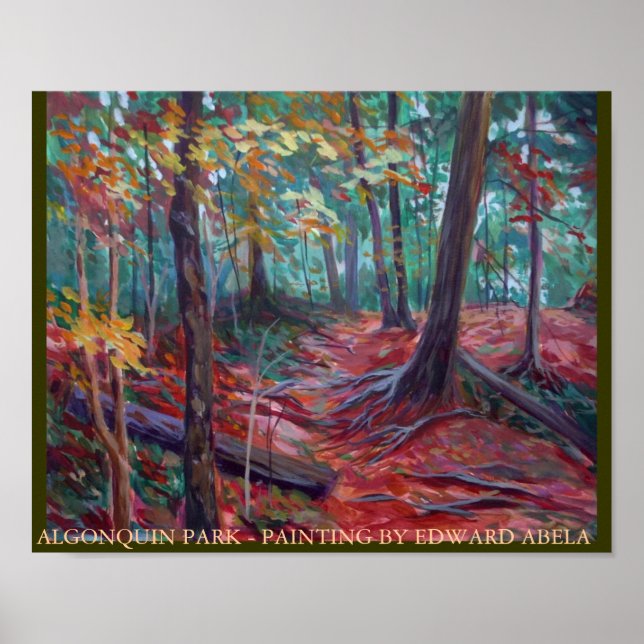 algonquin park ontario poster (Front)