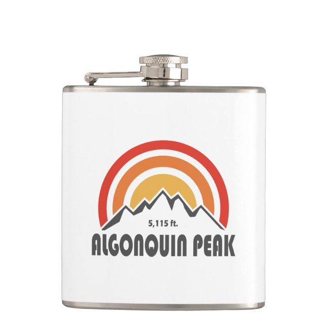 Algonquin Peak Flask (Front)
