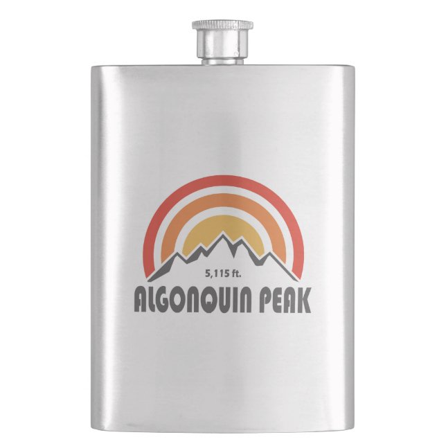 Algonquin Peak Flask (Front)