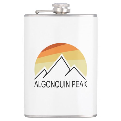Algonquin Peak Retro Flask