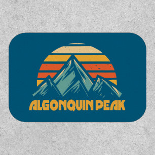 Algonquin Peak Retro Turquoise Patch