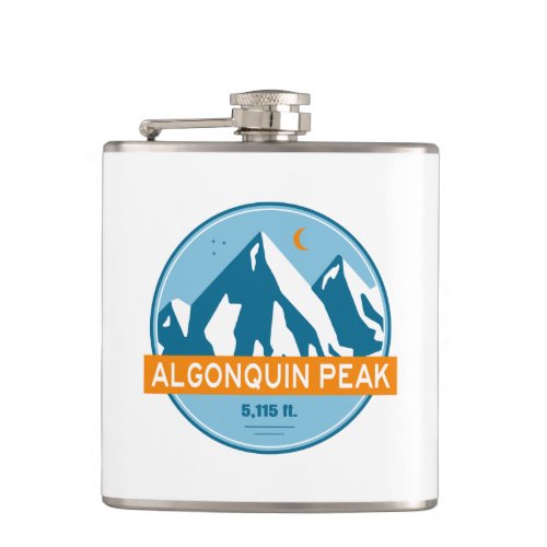 Algonquin Peak Stars Moon Flask