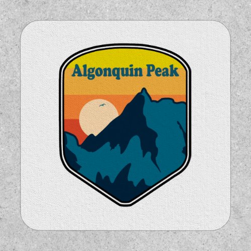 Algonquin Peak Sunrise Patch