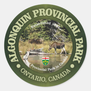 Algonquin PP Classic Round Sticker