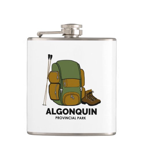 Algonquin Provincial Park Backpack Flask