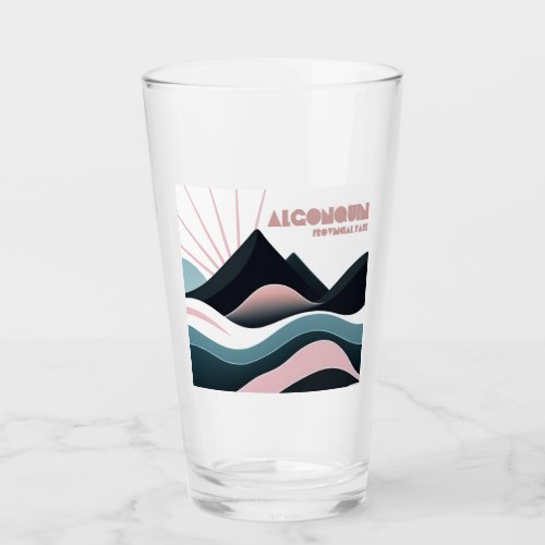 Algonquin Provincial Park Colored Hills Glass