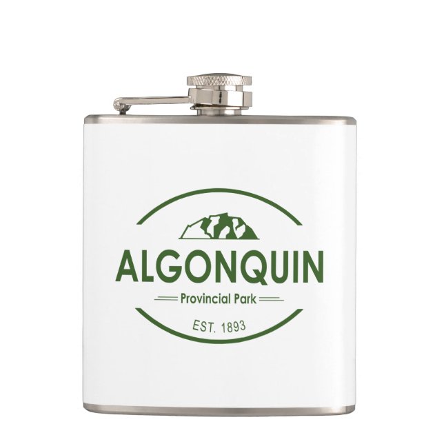 Algonquin Provincial Park Flask (Front)