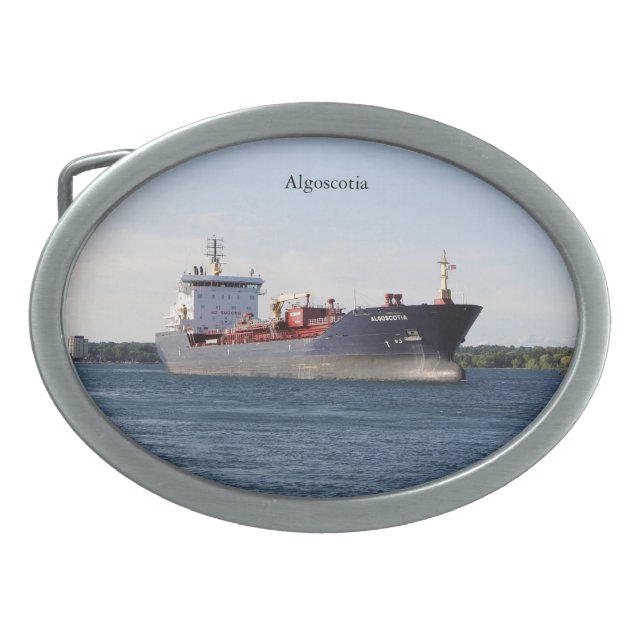 Algoscotia belt buckle (Front)