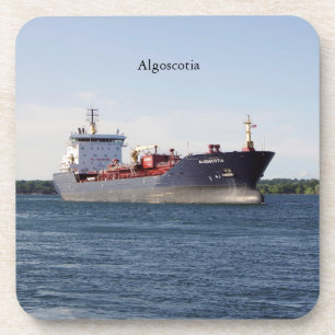 Algoscotia set of 6 plastic coasters